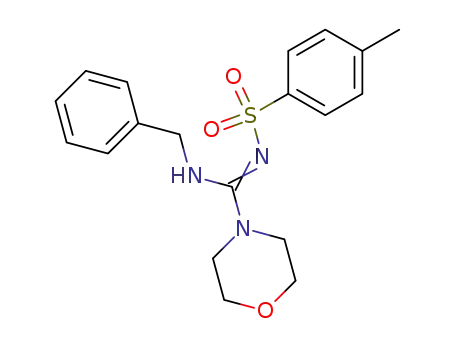 <i>N</i>-(toluene-4-sulfonyl)-morpholine-4-carboximidic acid benzylamide