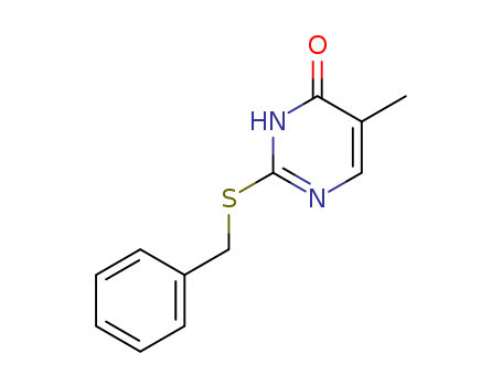 2-benzylsulfanyl-5-methyl-3H-pyrimidin-4-one cas  78932-22-6