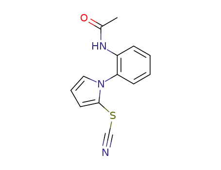 N-[2-(2-Thiocyanato-pyrrol-1-yl)-phenyl]-acetamide