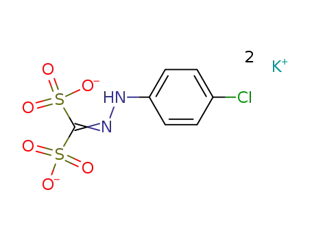 Methanedisulfonic acid, [(4-chlorophenyl)hydrazono]-, dipotassium salt