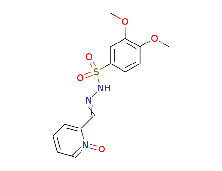 Benzenesulfonic acid,3,4-dimethoxy-, 2-[(1-oxido-2-pyridinyl)methylene]hydrazide cas  73736-93-3