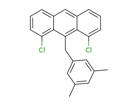 Anthracene, 1,8-dichloro-9-[(3,5-dimethylphenyl)methyl]-