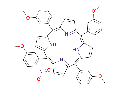 5-(3-methoxy-6-nitrophenyl)-10,15,20-tris(3-methoxyphenyl)porphyrin