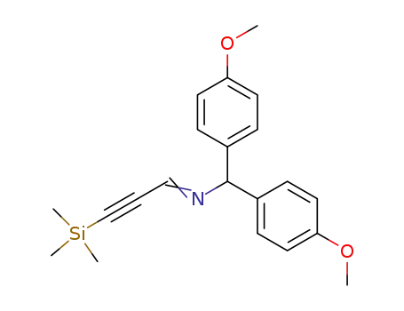 [Bis-(4-methoxy-phenyl)-methyl]-[3-trimethylsilanyl-prop-2-yn-(Z)-ylidene]-amine