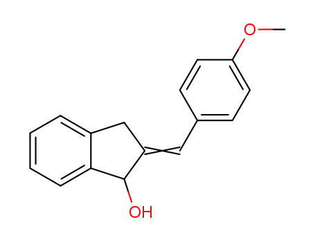 2-[1-(4-Methoxy-phenyl)-meth-(E)-ylidene]-indan-1-ol