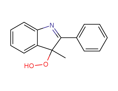 3-methyl-2-phenyl-3H-indol-3-yl hydroperoxide