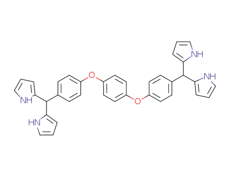 1,4-bis(4-dipyrrol-2-ylmethylphenoxy)benzene