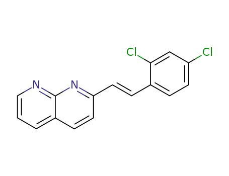 2-[(E)-2-(2,4-Dichloro-phenyl)-vinyl]-[1,8]naphthyridine