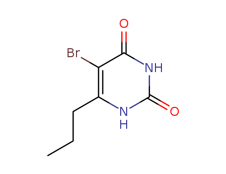 2,4(1H,3H)-Pyrimidinedione, 5-bromo-6-propyl-