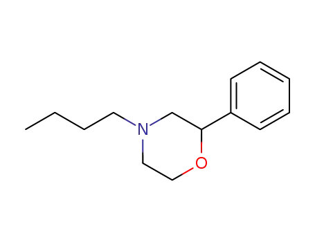 Molecular Structure of 21532-12-7 (4-butyl-2-phenyl-morpholine)