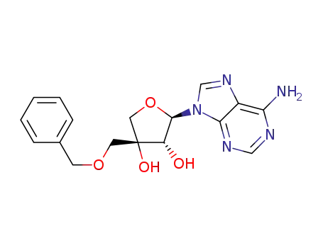 1'-(adenin-9-yl)-5'-O-benzyl-β-D-apio-D-furanose