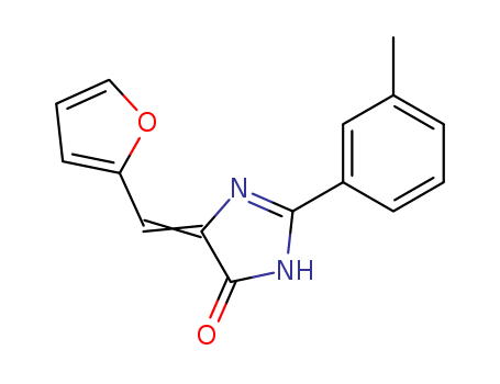 4H-Imidazol-4-one,  5-(2-furanylmethylene)-1,5-dihydro-2-(3-methylphenyl)-