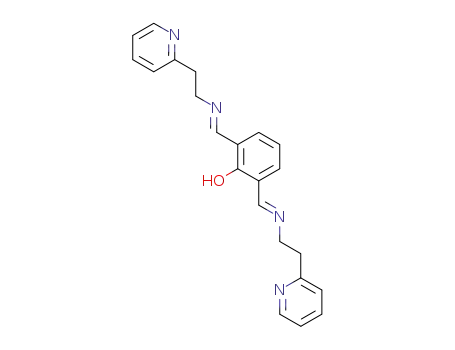 2,6-bis<N-(2-pyridylethyl)formimidoyl>-1-hydroxybenzene