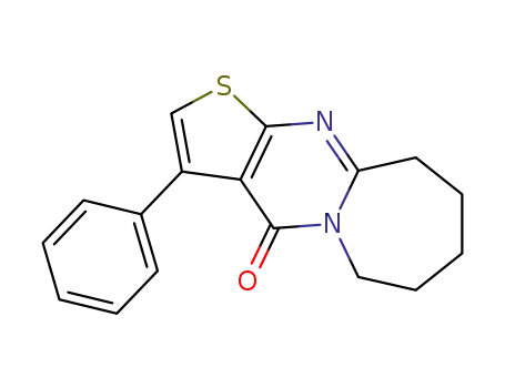 3-phenyl-7,8,9,10-tetrahydrothieno[2',3':4,5]pyrimido[1,2-a]azepin-4(6H)-one