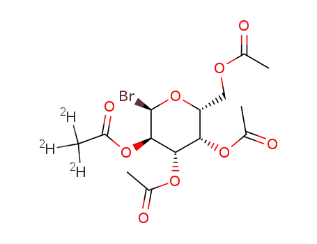 2-O-<2,2,2-D3>acetyl-3,4,6-tri-O-acetyl-α-D-galactopyranosyl bromide