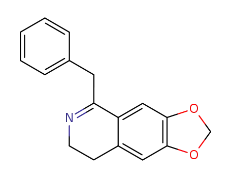1,3-Dioxolo[4,5-g]isoquinoline, 7,8-dihydro-5-(phenylmethyl)-