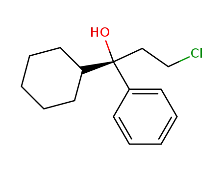 Benzenemethanol, a-(2-chloroethyl)-a-cyclohexyl-, (S)-