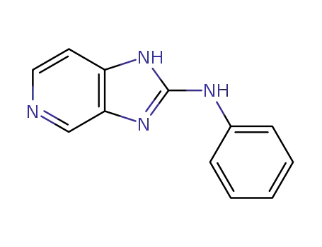 Molecular Structure of 103588-41-6 (2-phenylaminoimidazo<4,5-c>pyridine)