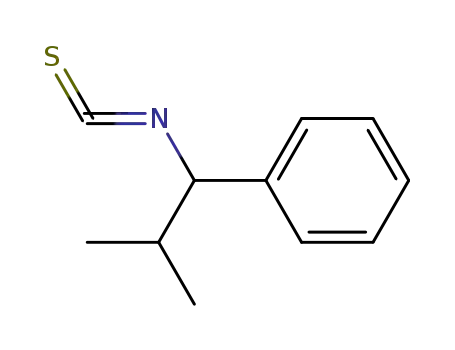 Molecular Structure of 74788-58-2 ((1-Isothiocyanato-2-methyl-propyl)-benzene)