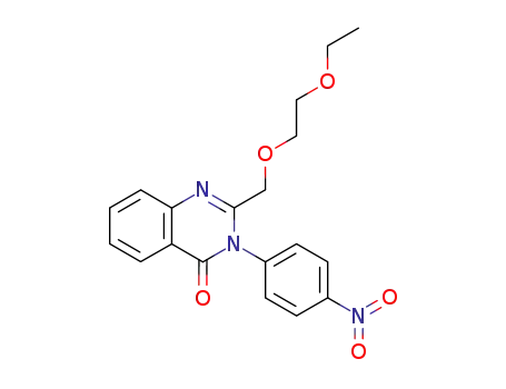 2-(2-Ethoxy-ethoxymethyl)-3-(4-nitro-phenyl)-3H-quinazolin-4-one