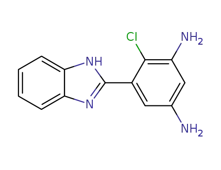 2-(3,5-Diamino-2-chlorophenyl)benzimidazole