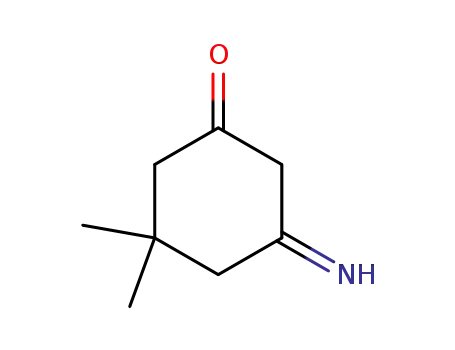 Molecular Structure of 6311-45-1 ((5Z)-5-imino-3,3-dimethylcyclohexanone)