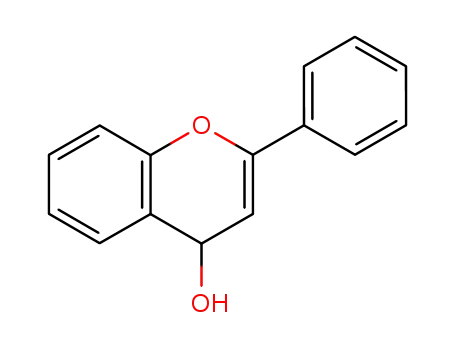 Molecular Structure of 1481-98-7 (4H-1-Benzopyran-4-ol, 2-phenyl-)