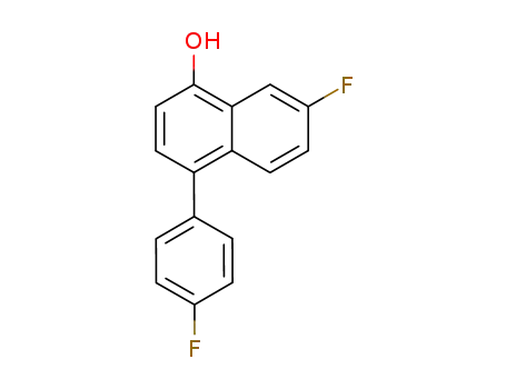 7-fluoro-4-(3-fluorophenyl)naphthalen-1-ol