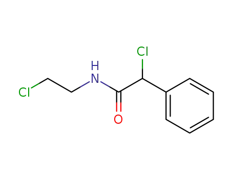 Molecular Structure of 103807-63-2 (2-Chloro-N-(2-chloro-ethyl)-2-phenyl-acetamide)