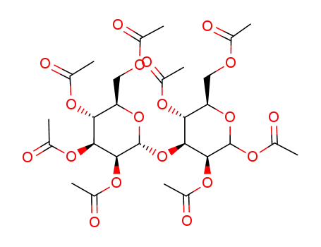 2,3,4,6-tetra-O-acetyl-α-D-mannopyranosyl-(1→3)-1,2,4,6-tetra-O-acetyl-α,β-D-mannopyranose
