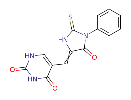 5-(uracil-5-ylmethylene)-3-phenyl-2-thiohydantoin