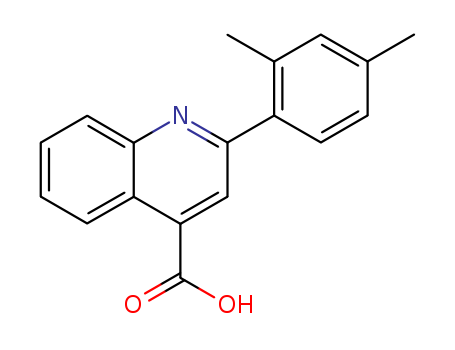 2-(2,4-dimethylphenyl)quinoline-4-carboxylic acid cas  5466-33-1