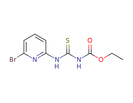 Ethyl (6-Bromo-pyridin-2-ylamino)carbonothioylcarbamate CAS No.1010120-59-8