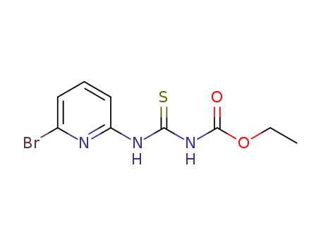 Molecular Structure of 1010120-59-8 (Ethyl (6-BroMo-pyridin-2-ylaMino)carbonothioylcarbaMate)