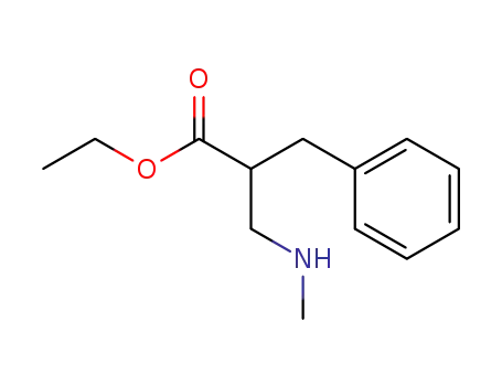 2-methylaminomethyl-3-phenyl-propionic acid ethyl ester