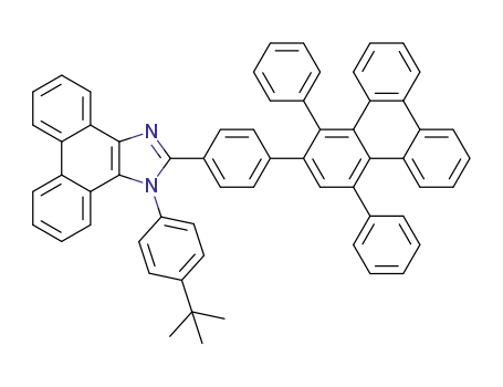 1-(4-(tert-butyl)phenyl)-2-(4-(1,4-diphenyltriphenylen-2-yl)-phenyl)-1H-phenanthro[9,10-d]imidazole