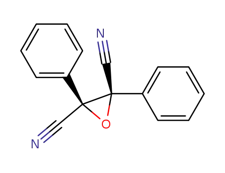 Molecular Structure of 16801-14-2 (2,3-diphenyloxirane-2,3-dicarbonitrile)