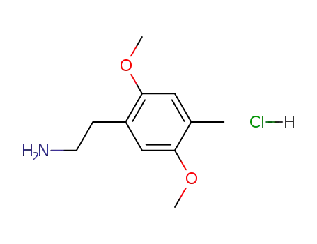 Molecular Structure of 25505-65-1 (2C-D)