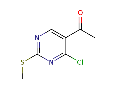 Ethanone, 1-[4-chloro-2-(methylthio)-5-pyrimidinyl]-