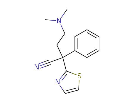 4-dimethylamino-2-phenyl-2-thiazol-2-yl-butyronitrile