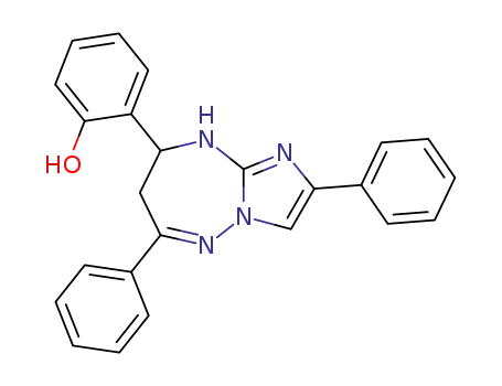 2-(2,6-Diphenyl-8,9-dihydro-7H-imidazo[1,2-b][1,2,4]triazepin-8-yl)-phenol
