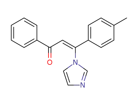 (Z)-3-Imidazol-1-yl-1-phenyl-3-p-tolyl-propenone