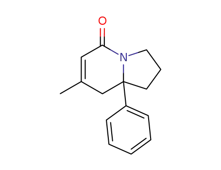 Molecular Structure of 69105-64-2 (4-methyl-6-phenyl-1-azabicyclo<4.3.0>non-3-en-2-one)