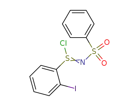 Molecular Structure of 100329-69-9 (C<sub>12</sub>H<sub>9</sub>ClINO<sub>2</sub>S<sub>2</sub>)