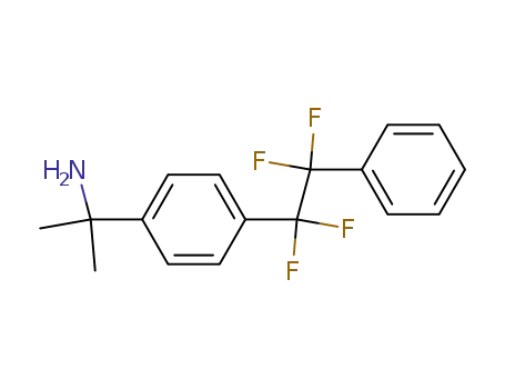 α,α-dimethyl-4-(α,α,β,β-tetrafluorophenethyl)benzylamine