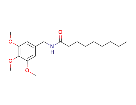 N-<3.4.5-Trimethoxy-benzyl>-nonansaeure-amid
