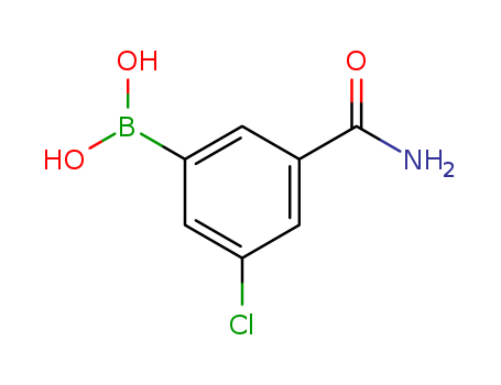3-Borono-5-chlorobenzamide 957120-53-5