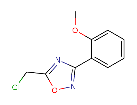 1,2,4-Oxadiazole,5-(chloromethyl)-3-(2-methoxyphenyl)-