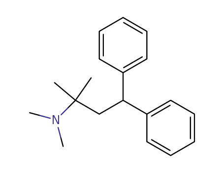 Molecular Structure of 56740-75-1 (N,N,2-trimethyl-4,4-diphenylbutan-2-amine)