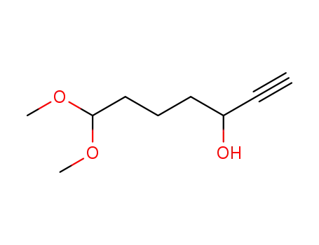 7,7-dimethoxyhept-1-yn-3-ol